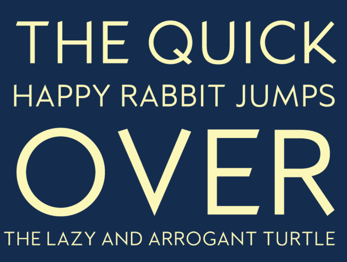 UX Best Font